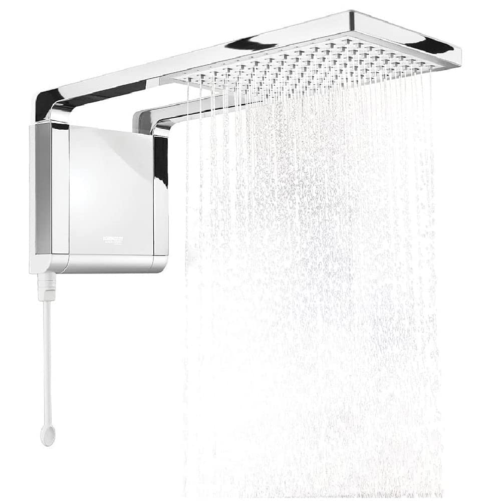 Chuveiro Lorenzetti Acqua Storm Branco Cromado 127V 5500W