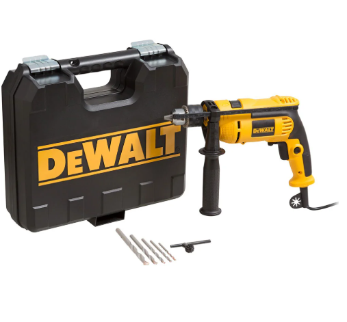 Combo Furadeira Impacto 1/2" 220V 5 Brocas DWD502KA-B2 DEWALT
