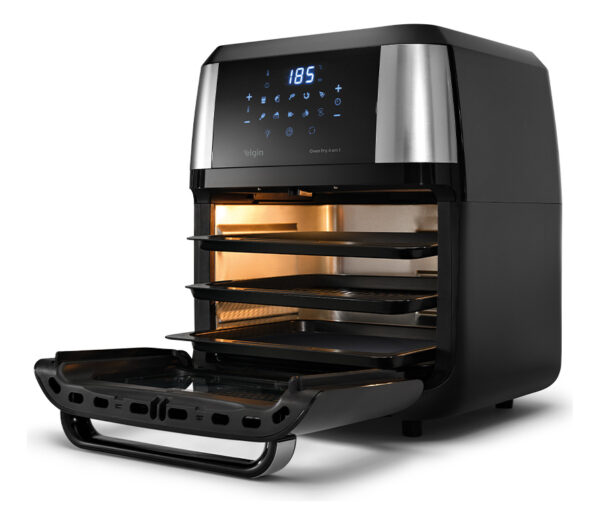 Fritadeira Elétrica Sem Óleo Elgin 12 Litros 4 Em 1 Forno 220V 1800W - Image 2