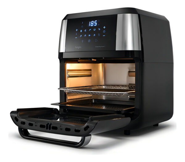 Fritadeira Elétrica Sem Óleo Elgin 12 Litros 4 Em 1 Forno 127V 1800W - Image 4