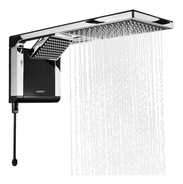 Chuveiro Lorenzetti Acqua Duo Preto Cromado 127V 5500W - Image 5