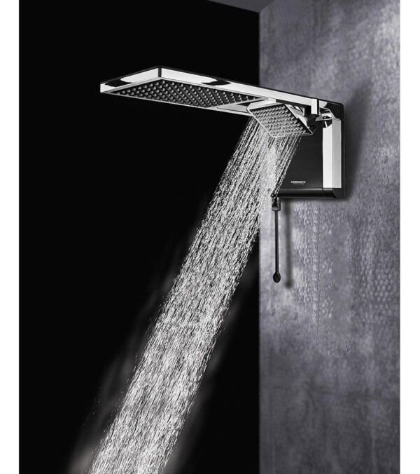 Chuveiro Lorenzetti Acqua Duo Preto Cromado 127V 5500W - Image 7