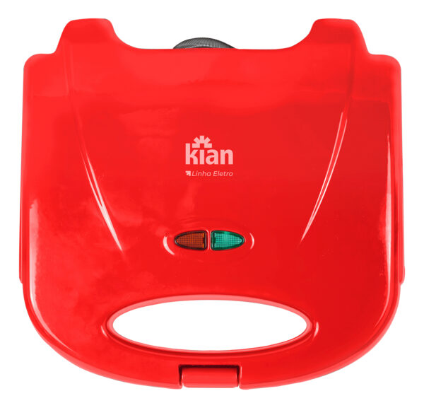 Sanduicheira 750W 127V Vermelho Kian - Image 2